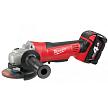 Аккумуляторная УШМ Milwaukee HD18 AG125-402С (Li-Ion 4 Ач) – фото №2 Аккумуляторная УШМ Milwaukee HD18 AG125-402С (Li-Ion 4 Ач) – №2