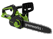 Аккумуляторная цепная пила Greenworks G24CS25K4 (1х4 Aч) 2007707UB – №2