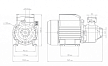 Насос поверхностный Джилекс Вихревик 40/40 Ч – №2