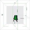 Уровень лазерный ADA 3D Liner 4V Green – фото №7 Уровень лазерный ADA 3D Liner 4V Green – №7