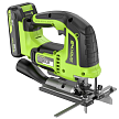 Аккумуляторный лобзик Greenworks GD24JS120 24В (1х2,0 Ач) 3601407CUA – фото №4 Аккумуляторный лобзик Greenworks GD24JS120 24В (1х2,0 Ач) 3601407CUA – №4