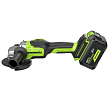 Аккумуляторная УШМ Greenworks GD24AG 24V (1x8,0 Ач) 3200207CUH – фото №2 Аккумуляторная УШМ Greenworks GD24AG 24V (1x8,0 Ач) 3200207CUH – №2