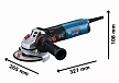 УШМ Bosch GWS 14-125 S – фото №2 УШМ Bosch GWS 14-125 S – №2