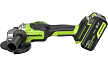 Аккумуляторная УШМ Greenworks GD24AG 24В (1х4,0 Ач) 3200207CUB – фото №2 Аккумуляторная УШМ Greenworks GD24AG 24В (1х4,0 Ач) 3200207CUB – №2
