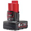 Аккумулятор Milwaukee M12 B6 (Li-Ion 6Ач) – фото №2 Аккумулятор Milwaukee M12 B6 (Li-Ion 6Ач) – №2